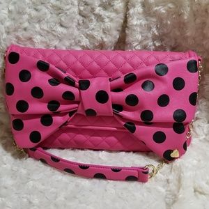 Betsey Johnson clutch